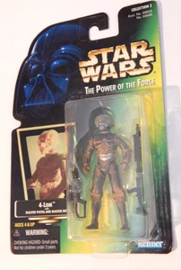 VINTAGE Star Wars POTF Power of the Force 4-LOM Green Hologram 1997 NEW SEALED - Picture 1 of 2
