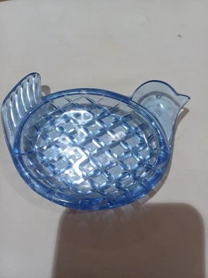 Vintage Retro 1960s Bohemian Czech Bird Glass Ashtray - Image 1 of 2