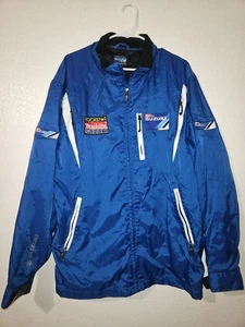 Official Team Suzuki Makita Rockstar Zip Up Jacket Adult Large Blue Embroidered - Picture 1 of 9