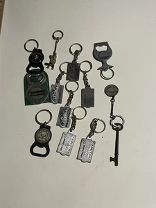 Llaveros de colección abrebotellas llave esqueleto lote de 12 Boeing Heineken etc. - Imagen 1 de 16