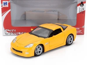 MODELLINO AUTO STATICO NEWRAY CHEVROLET CORVETTE C6 GRAND SPORT COUPE 2007 1/24 - Foto 1 di 5