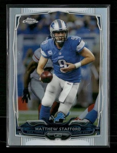 2014 Topps Chrome - Matthew Stafford #73 Refractor Detroit Lions - Bild 1 von 2