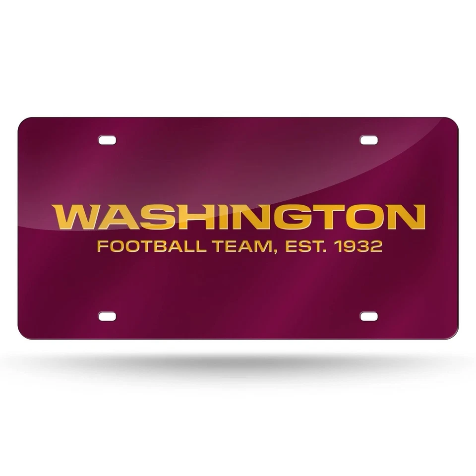 Washington Commanders Football Team Premium Laser Cut Tag License Plate,... - Image 1 of 3