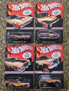 Juego de 4 protectores de correo Hot Wheels 2014 edición coleccionista - Imagen 1 de 6