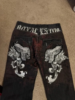 Джинсы необработанные синие - Изображение 1 из 4