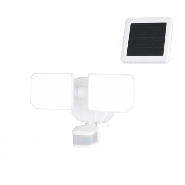 Dualux Vaxcel Lighting T0722 Outdoor Security Double Light 10-1/4"W LED - White - Image 1 of 4