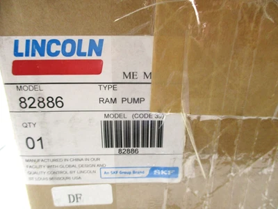全新 LINCOLN 82886 CENTRO MATIC GREASE RAM PUMP LUBRICANT 系列 K 20:1 RATIO — 第 1/4 张图片
