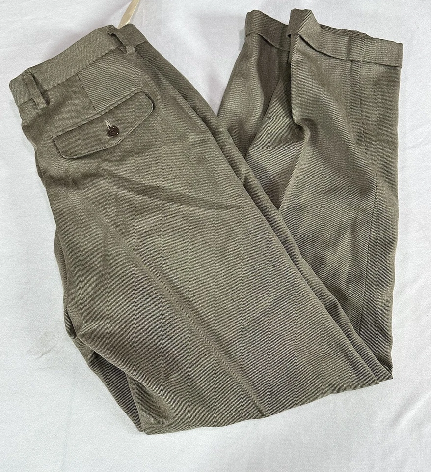 Pantalón Gap Mujer Color Beige 100% Lana Talla 32  Foto 1 de 4