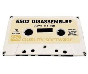 ¡MUY RARO 6502 Desmontador por Software de Calidad para ATARI 400/800 de 1980! - Imagen 1 de 1