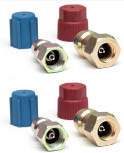 4xRetrofit Bottle Adapter Kit R134a-Air Conditioners Conversion Kit R12 to R134a - Picture 1 of 13