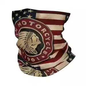 *NEU* INDIAN MOTORCYCLES VINTAGE NECK GAITER ~ ATMUNGSAKTIV ~ WINDDICHT - Bild 1 von 2