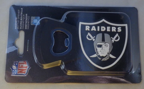 Las Vegas Raiders Magnetic Bottle Opener Cover
