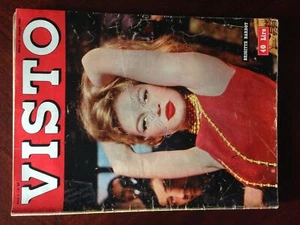 Rivista Settimanale - Visto N. 20 - 1956 Brigitte Bardot - Picture 1 of 1