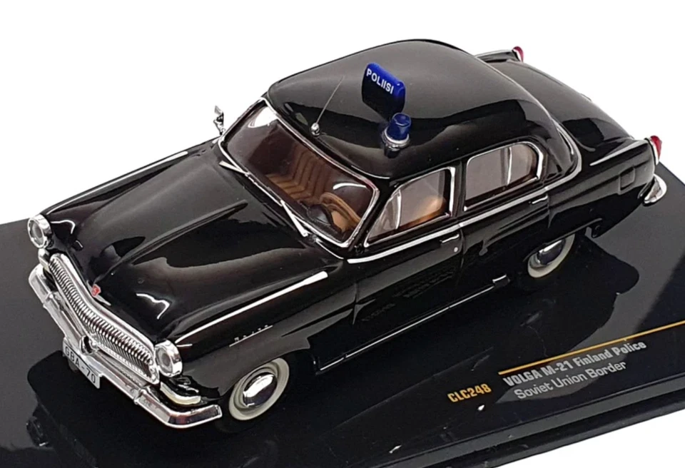 1/43 VOLGA M 21 FINLAND POLICE SOVIET UNION BORDER 1956 IXO CLC248 - Immagine 1 di 1