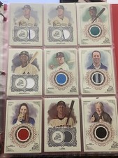 2019 Topps Allen & Ginter Relic Cards - PICK YOUR PLAYER/CARD