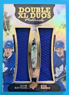 2016-17 Auston Matthews Mitch Marner SPX Double XL Duos Rookie Jersey RC /99 - Image 1 of 2