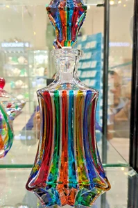 Murano CC Zecchin Large multi color Decanter 12.5" tall - New - Picture 1 of 6