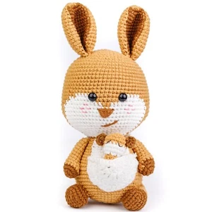 Already Made Kangaroo, Emotional Support Toys, Crochet Stuffed Handmade Toys,... - Picture 1 of 8