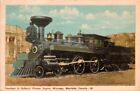 Postcard Train Countess Of Dufferin Pioneer Engine Winnipeg Manitoba Canada Q476