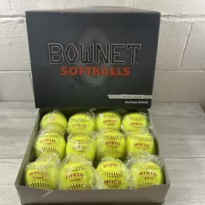Bownet Fastpitch Softballs 12” (1 Dozen) BN-FP12 USA New - Picture 1 of 10