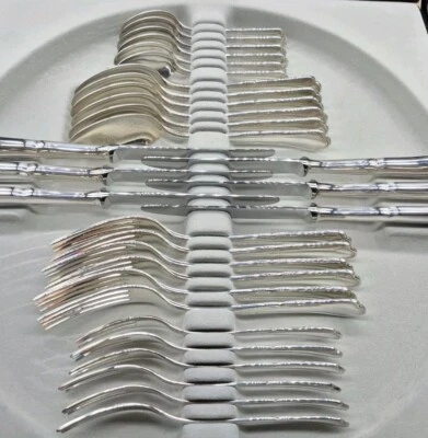 Auerhahn Chippendale 90 er versilbert TOP Zustand Note 2+ / 30 Teiliges Set - Bild 1 von 4