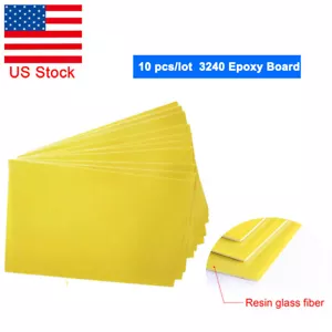 US-10pcs resin insulation board for epoxy board FR4 glass fiber board 200*300MM - Picture 1 of 8