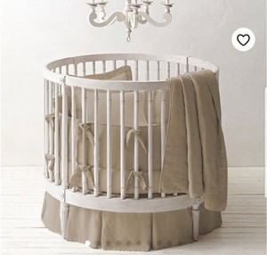 round bassinet sheets