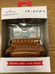 NEW Hallmark Friends TV Show Central Perk Cafe Couch Tree Ornament - Picture 1 of 2