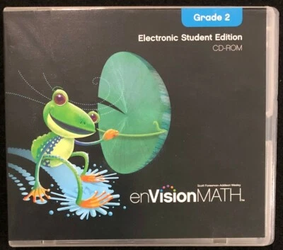 2nd Grade enVision Electronic STUDENT EDITION CD-ROM - Hard Case (2010, Pearson) - Image 1 of 3