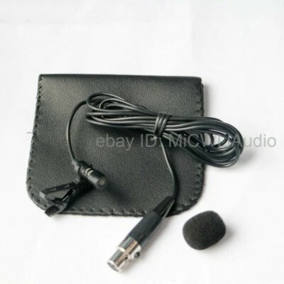 M7B Tie Clip Lavalier Microphone For Shure Wireless Mic Set TA4F mini XLR 4Pin - Image 1 of 4