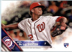 2016 Topps Mini #394 Abel De Los Santos RC Rookie Nationals