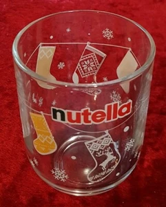 Nutella Collectable Glass-Christmas Stocking Special Tumbler: to use or gift! π - Picture 1 of 6