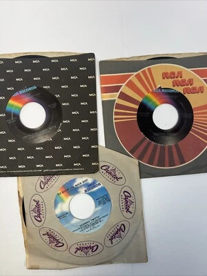 CONWAY TWITTY -Lot Of 3, 45 RPM 7”Vinyl Records 1 W/ Loretta Lynn 70/80s Country - Image 1 of 4