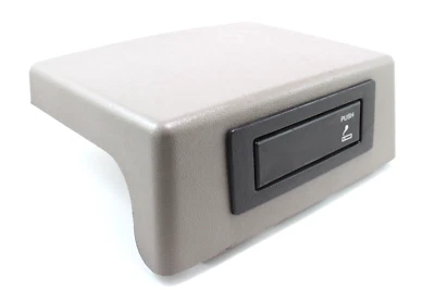 OEM RARE 90-93 Ford Mustang Armrest delete trim piece panel Titanium Gray - Image 1 of 4