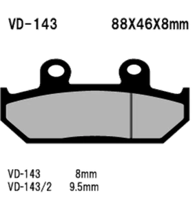 Pastillas de freno para HONDA RS 125R VFR 700F VFR700F2 CBR750 CBR750F VFR750F CBR1000F - Imagen 1 de 2