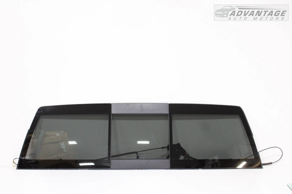 Dodge Ram 1500 2013-2018 doble cabina ventana trasera corredera vidrio con motor OEM Foto 1 de 4
