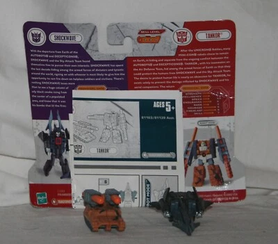 transformers cybertron 2 pack minicon vs shockwave tankor - Image 1 of 4
