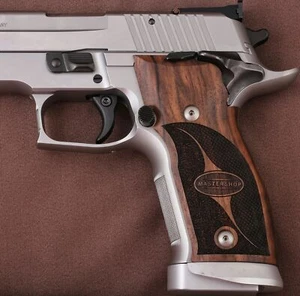 KSD Brand Sig Sauer X-Five P226 /SO /AL /Six /Six AL Compatible Walnut Grip - Picture 1 of 2
