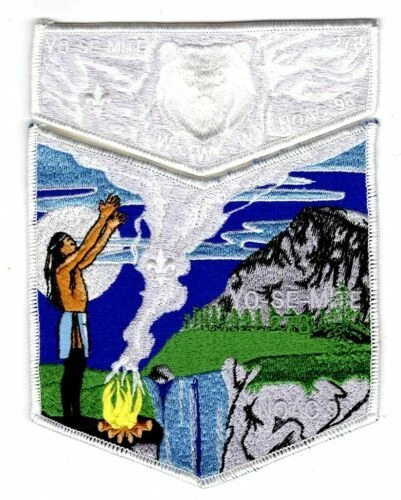 Boy Scout OA 278 Yo-Se-Mite Lodge 1998 NOAC Flap Set - Image 1 of 1