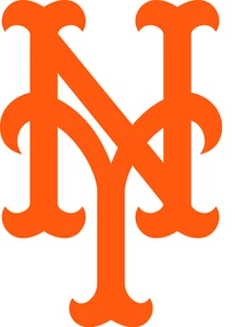 Logotipo de los Mets de Nueva York - Calcomanía de vinilo pegatina MLB parachoques ventana coche CORTE TROQUELADO laminado - Imagen 1 de 1