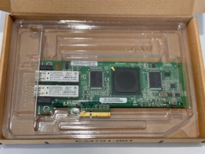 Dell QLogic QLE2462 Dual 0DH226 4Gb Fibre Channel HBA FH Bracket - Picture 1 of 3