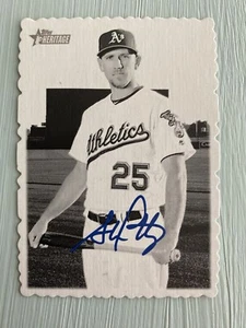 2018 Topps Heritage Deckle Edge #16 Stephen Piscotty - Picture 1 of 2