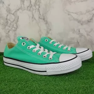 Converse Turnschuhe Größe 5 Damen Mintgrün Schuhe Straße Sommer Plimsoles Schnürer - Bild 1 von 10