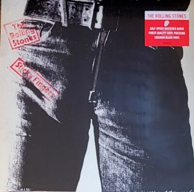 ROLLING STONES - STICKY FINGERS - 180-GRAM VINYL LP HALF-SPEED MASTERED " NEW " - Image 1 of 2