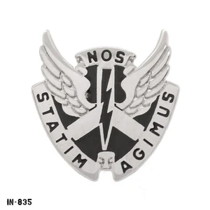 US Army DUI Pin 268th Aviation Battalion "Nos Statem Agimus" NS Meyer USA - Picture 1 of 1