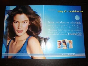 CLAIROL Cuidado del Cabello 4 Páginas ANUNCIO IMPRESO 2003 CAROLINE RIBEIRO bonito moreno - Imagen 1 de 2