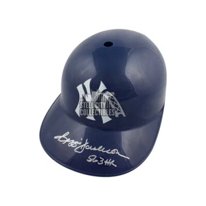 Reggie Jackson 563 HR Autograph Yankees F/S Souvenir Replica Batting Helmet JSA - Picture 1 of 1