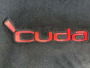 Cuda Floor Mats, 71-74,Auto- Custom Fit- New-Lloyd Mats- Dark Blue with RED Cuda - Picture 1 of 8