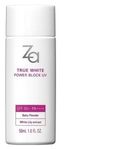ZA TRUE WHITE EX POWER BLOCK UV Sunscreen Cream SPF 50+ PA++++ 50ml - Picture 1 of 3