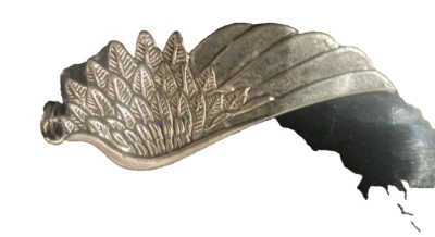 Angel Wing Feather Pendant Necklace Stainless Steel - Image 1 of 2